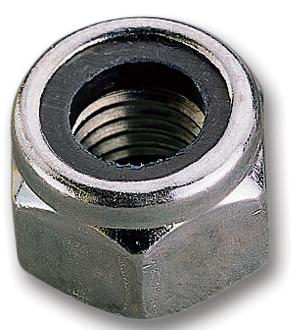 M4- N5A2-S100- NUT, LOCKING, STAINLESS STEEL, M4, PK100 TR FASTENINGS