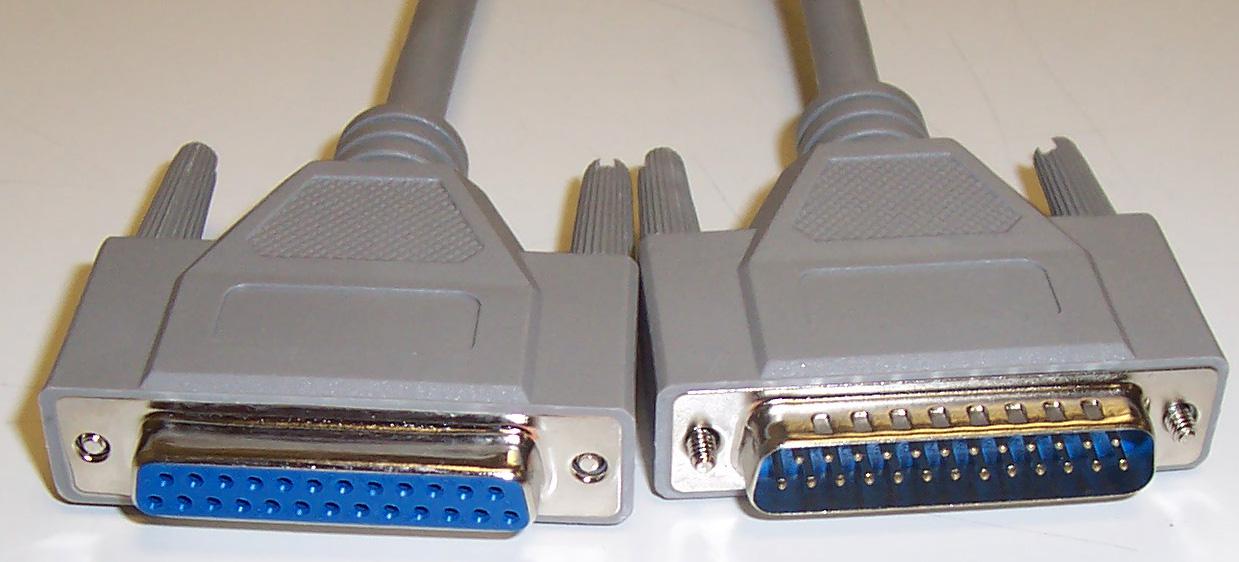 SL-130 COMP CABLE, 25P D-SUB PLUG-SKT, 10M, GRY PRO SIGNAL