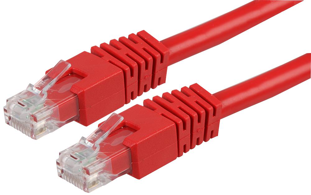 PS11159 PATCH CORD, RJ45 PLUG, CAT6, 30M, RED PRO SIGNAL