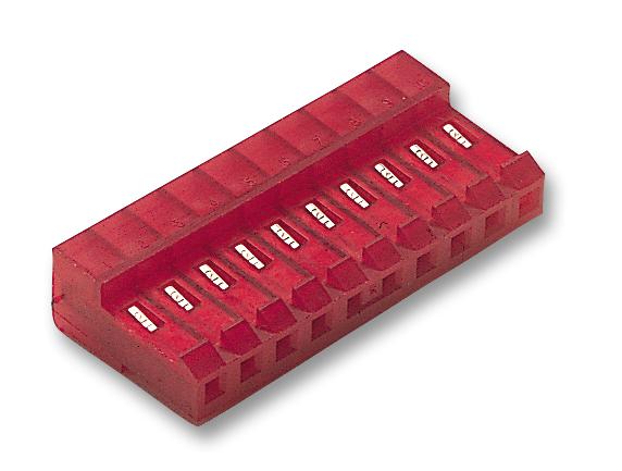 3-640428-7 PLUG & SOCKET CONN HOUSING, NYLON 6/6 AMP - TE CONNECTIVITY