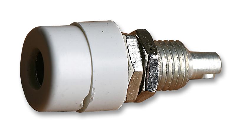 930176107 SOCKET, 4MM, PANEL, WHITE, PK5, BIL 30 HIRSCHMANN TEST AND MEASUREMENT