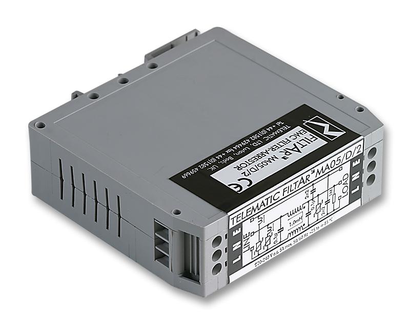 MA10/D/2 FILTER/SUPPRESSOR, 10A, DIN RAIL MTL SURGE TECHNOLOGIES