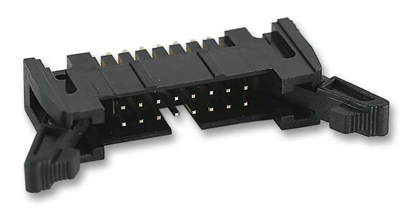 N3428-6302RB HEADER, L/LATCH, THT, 2.54MM, 20WAY 3M