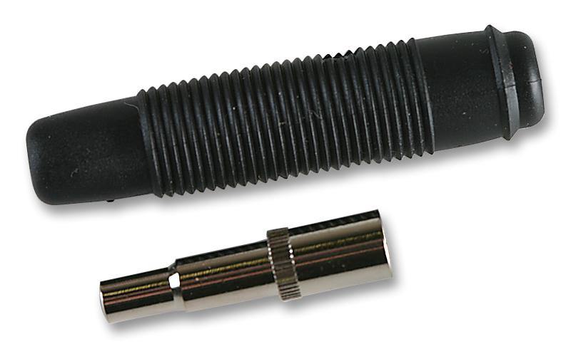 931804100 SOCKET, 16A, 4MM, FREE, BLACK, PK5 HIRSCHMANN TEST AND MEASUREMENT