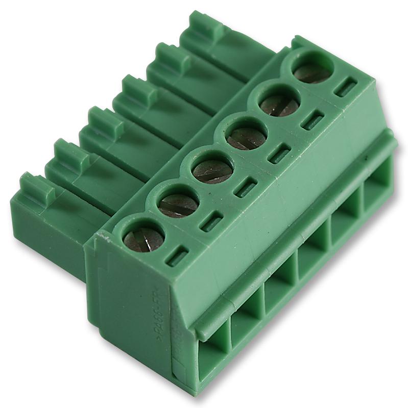 MC 1,5/6-ST-3,5 TERMINAL BLOCK, PLUGGABLE, 6POS, 16AWG PHOENIX CONTACT