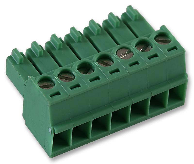 MC 1,5/7-ST-3,5 TERMINAL BLOCK, PLUGGABLE, 7POS, 16AWG PHOENIX CONTACT