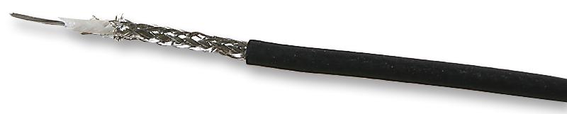 8219 0101000 COAX CABLE, RG58A/U, 20AWG, BLK, 305M BELDEN