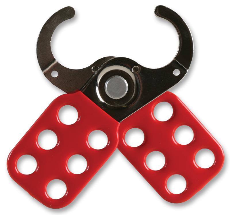 265375 LOCKOUT, SAFETY, 25MM JAWS, PK12 BRADY