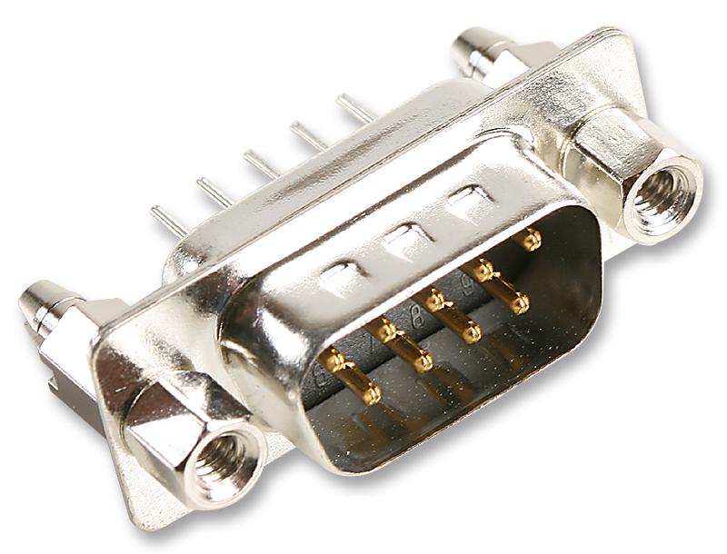 2301826-2 D-SUB CONN, PLUG, 9POS, THROUGH HOLE TE CONNECTIVITY