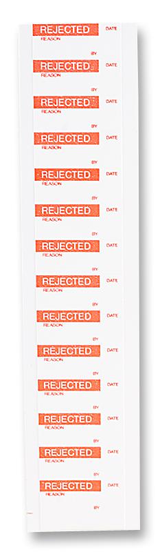 7827314 LABEL, REJECTED, PK350 MULTICOMP PRO