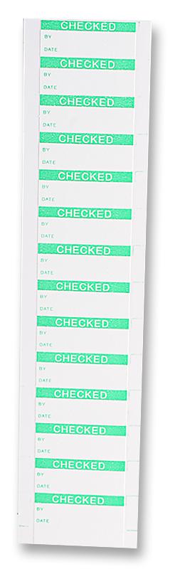 7827289 LABEL, CHECKED, PK350 MULTICOMP PRO