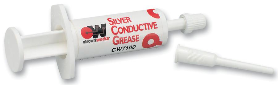 CW7100 CONDUCTIVE GREASE, SYRINGE, 6.5G CHEMTRONICS