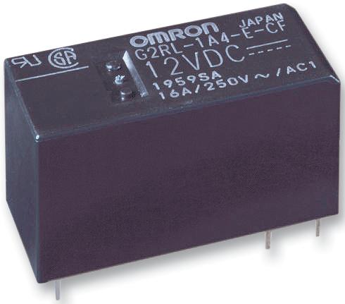 G2RL-2A   DC24 POWER RELAY, DPST-NO, 24VDC, 8A, THT OMRON