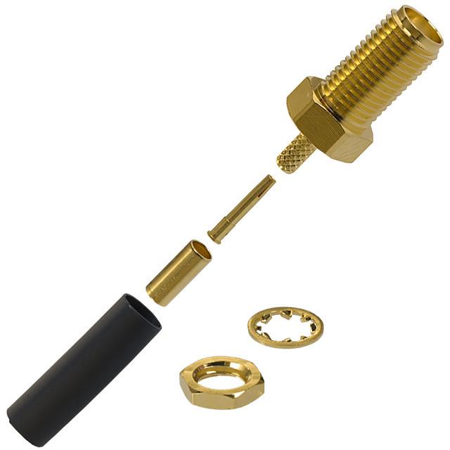 901-9875 RF COAXIAL, SMA, STRAIGHT JACK, 50OHM AMPHENOL RF