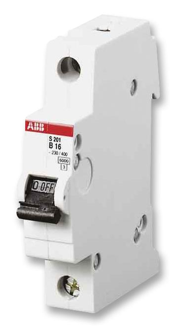 S201MC0.5 MCB, 1 POLE, 0.5A, 10KA, C CURVE ABB