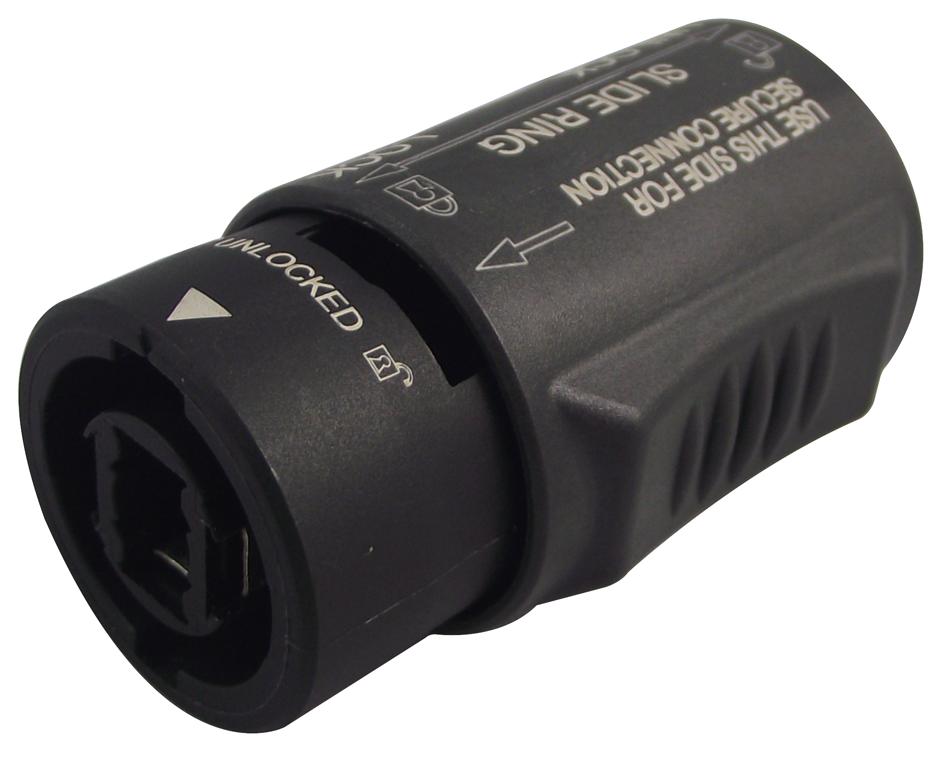 NL4MMX COUPLER, SPEAKON, 4P NEUTRIK