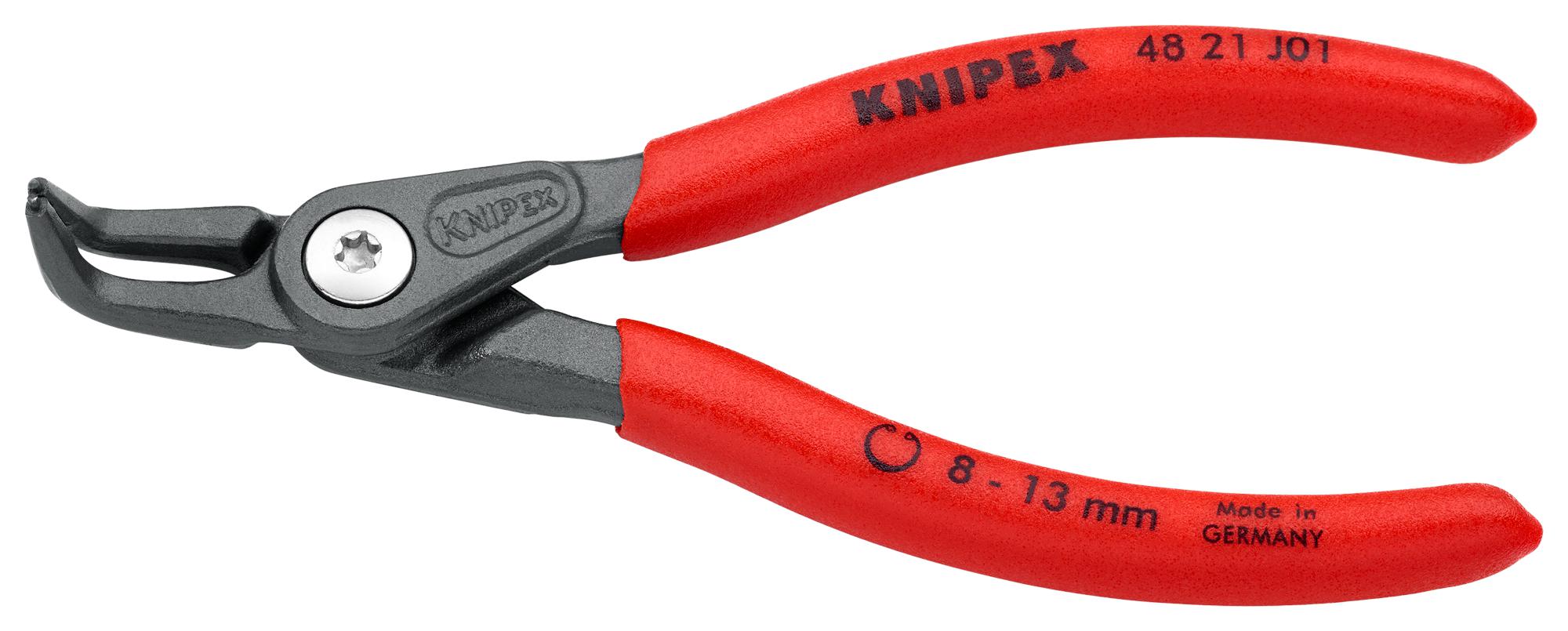 48 21 J01 CIRCLIP PLIER, INT, BENT KNIPEX