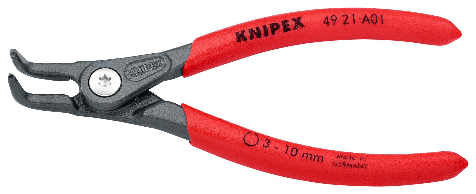 49 21 A01 CIRCLIP PLIER, EXT, BENT KNIPEX