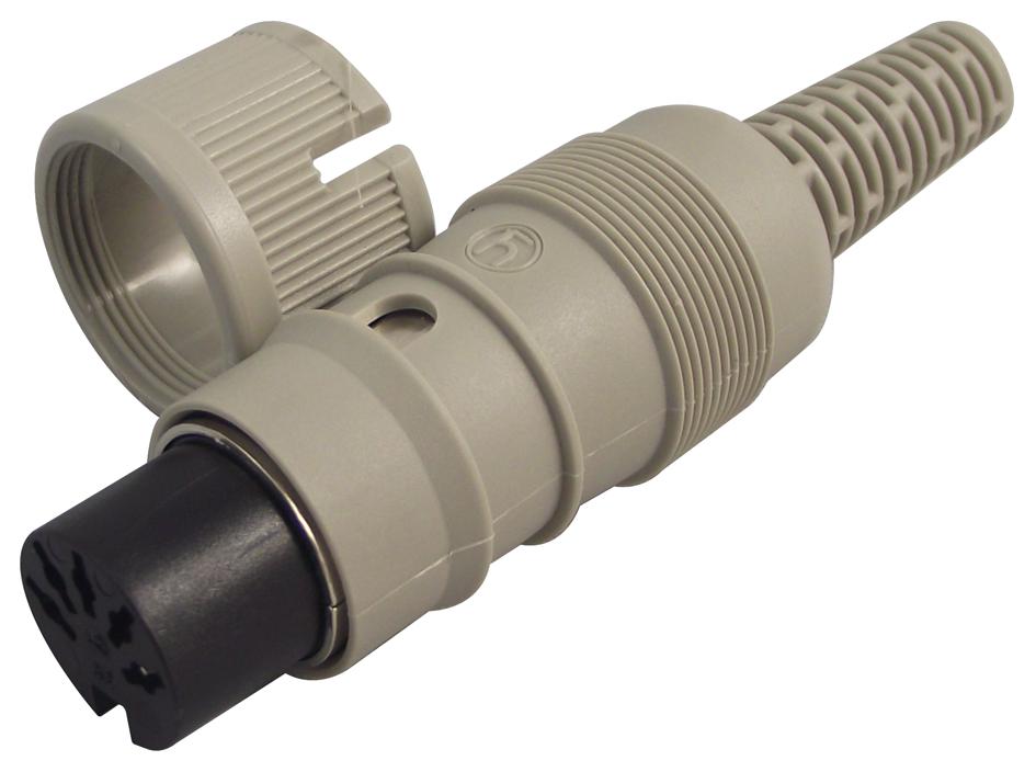 MAK 3100 S SOCKET, DIN, FREE, 3PIN HIRSCHMANN