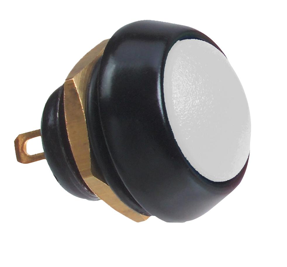 59-114 SWITCH, SPNO, ROUND, WHITE ITW SWITCHES