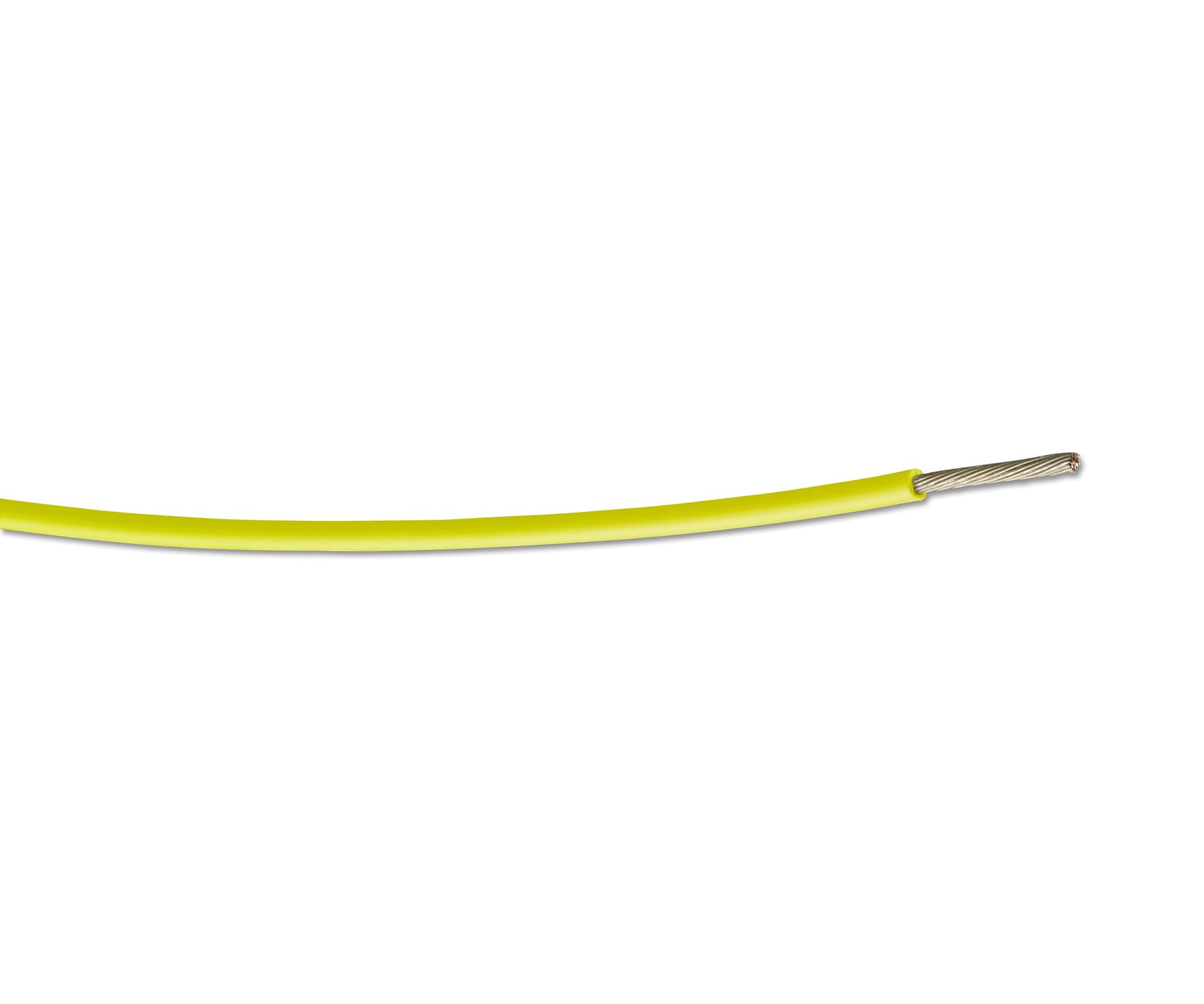 FLDWC0311-0.50-4 WIRE, YELLOW, 0.5MM, 100M RAYCHEM - TE CONNECTIVITY