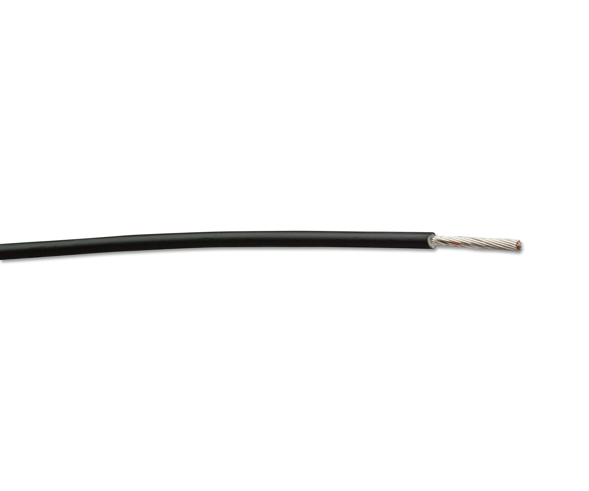 FLDWC0311-0.35-0 WIRE, BLACK, 0.35MM, 100M RAYCHEM - TE CONNECTIVITY