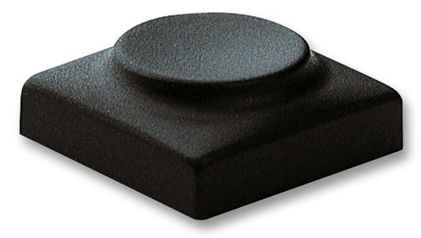825.000.011 BUTTON, SPACING 19MM, BLACK MARQUARDT