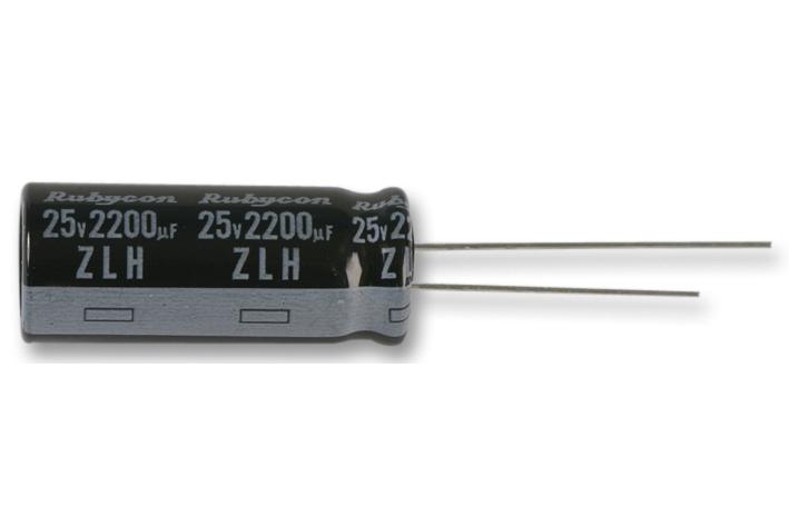 35ZLH68MEFC6.3X11 CAP, 68µF, 35V, 20% RUBYCON