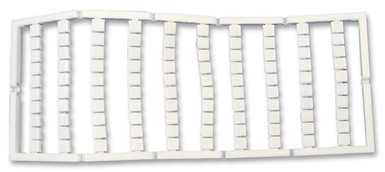 248-501. MARKER CARD, HORIZ, BLANK, PK100 WAGO