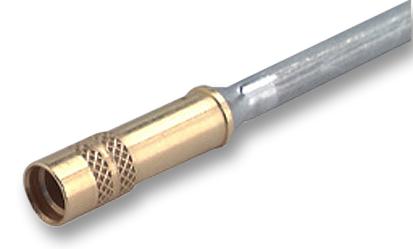 21 MMCX-50-1-1/111OE RF COAXIAL, MMCX, STRAIGHT JACK, 50OHM HUBER+SUHNER