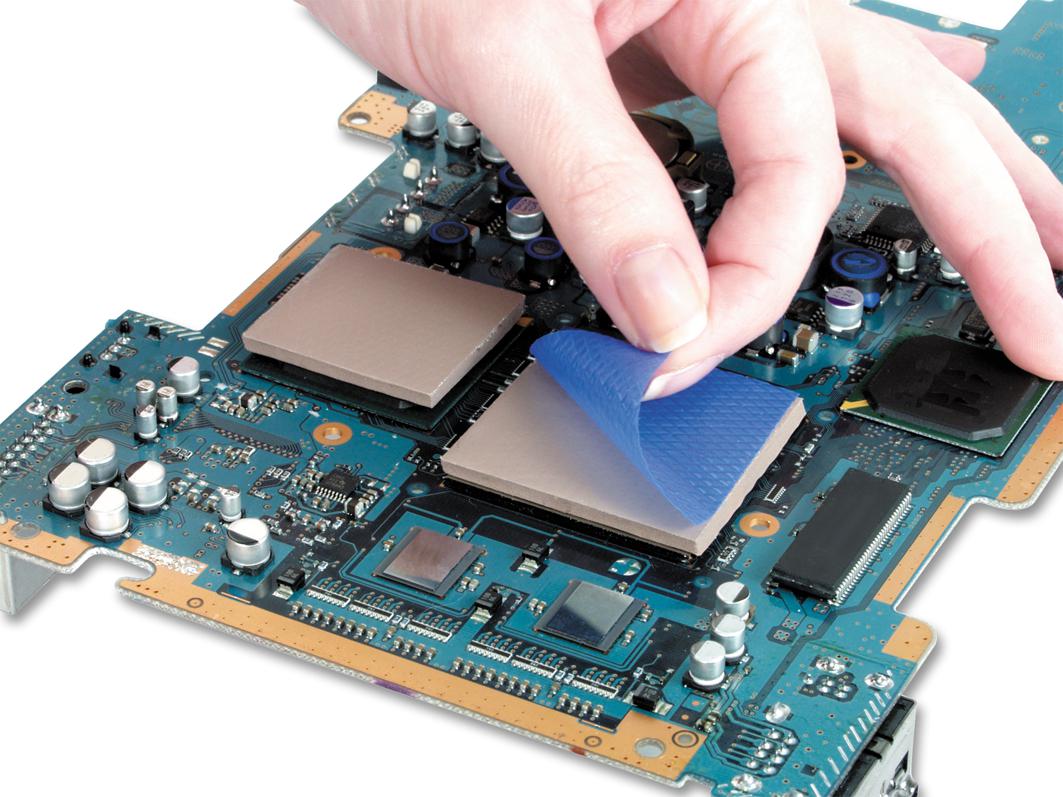 GP2500-0.125-02-0404 GAP PAD 2500, .125", 4"X4" SHEET BERGQUIST