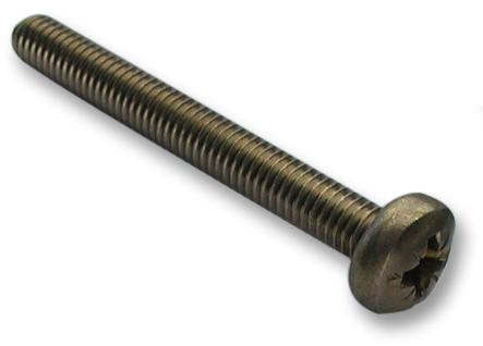 M416 PRA2MCS100- SCREW, POZI PAN, S/S, A2, M4X16, PK100 TR FASTENINGS