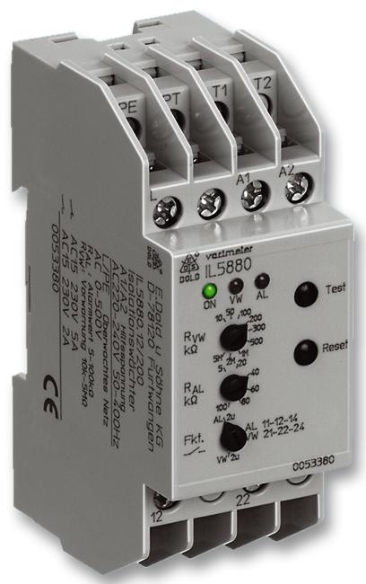 IL 5880.12 50-400HZ 220-240V RELAY, VOLTAGE SENSING, DPDT, 415VAC DOLD