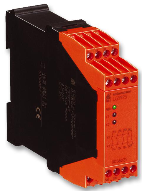 LG 5925.48  AC/DC 24V RELAY, SAFETY, 3NO, SPST-NC, 230VAC, 3A DOLD