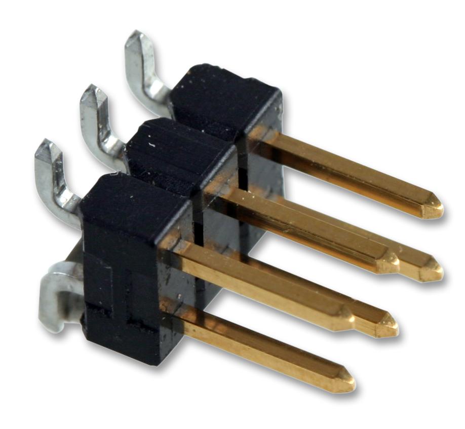 1241050-3 CONNECTOR, HEADER, 6POS, 2ROW, 2.54MM AMP - TE CONNECTIVITY