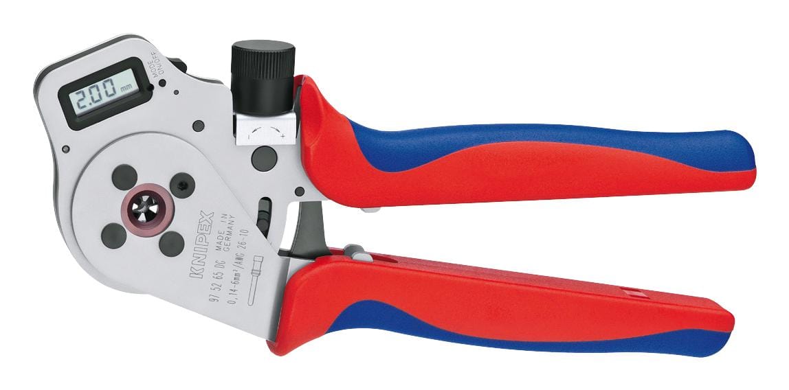 KNIPEX Crimp Tools 97 52 65 DG DIGITAL CRIMPING TOOL, FOUR MANDREL KNIPEX 1779823 97 52 65 DG