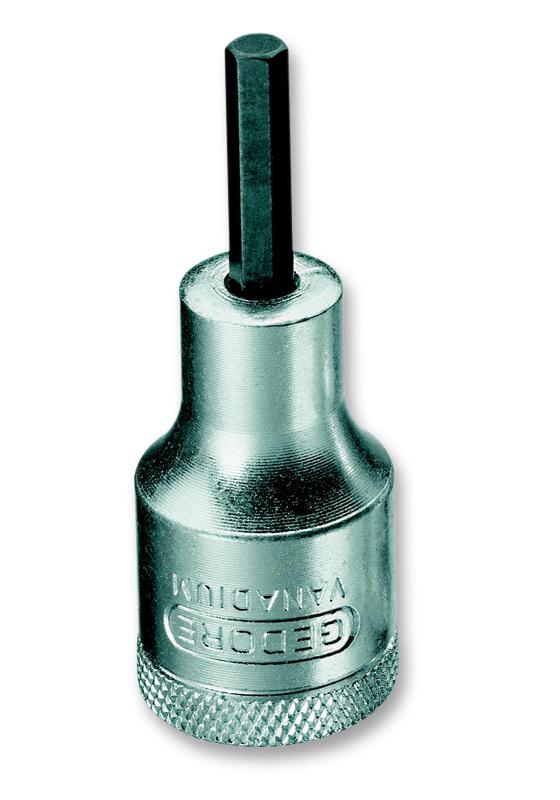 IN 19 8 SOCKET DRIVER, 1/2"DRV, HEXAGON, 8MM GEDORE