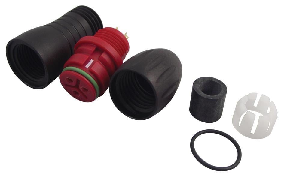 BINDER Industrial Circular 99-9106-50-03 SOCKET, FREE, 4-6MM, RED, 3WAY BINDER 1778785 99-9106-50-03