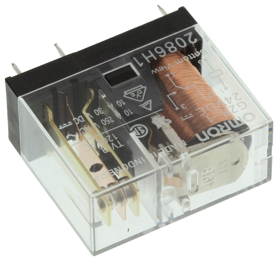 G2R-1  DC24 RELAY, SPDT, 250VAC, 30VDC, 10A OMRON
