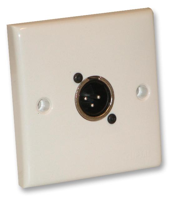 F267ZA WALL PLATE, XLR PLUG EAGLE