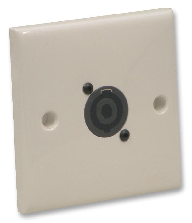 F267ZC WALL PLATE, 4P SPEAKON CONNECTOR EAGLE