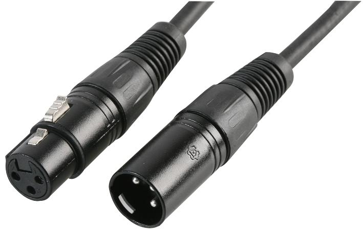 PLS00418 LEAD, XLR DMX, 3P, 1.5M PULSE