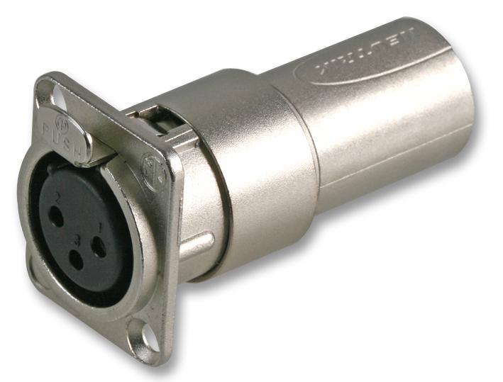 NA3FDM ADAPTOR, XLR PLUG TO XLR PLUG NEUTRIK