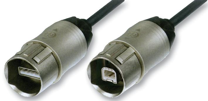 NKUSB-1 COMPUTER CABLE, USB 2 A/B, 1M NEUTRIK