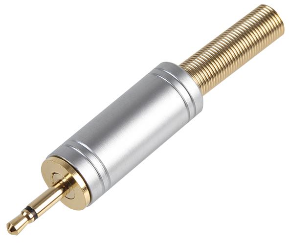 PSG03875 CONNECTOR, 2.5MM JACK PLUG, 2P, METAL+SR PRO SIGNAL