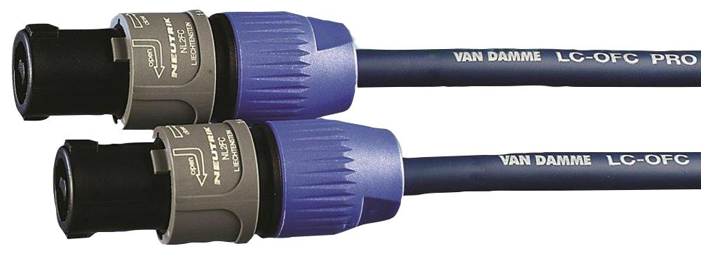102-665-363 SPEAKON LEAD, 2X1.5MM, 20M, BLUE VAN DAMME
