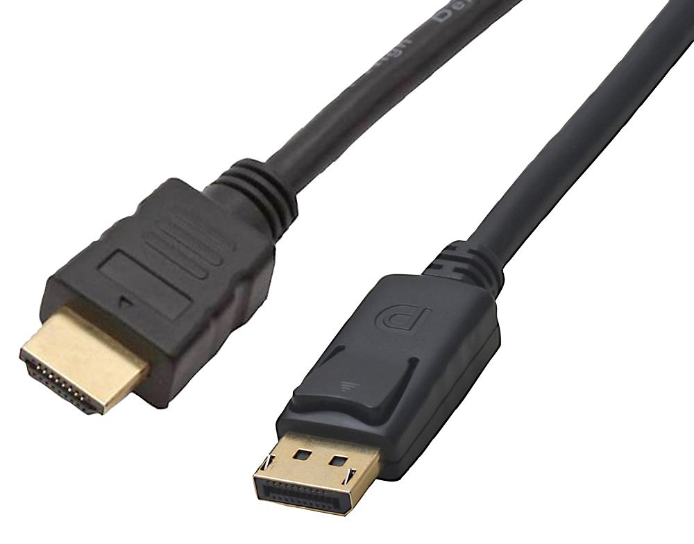 DPPH-0.5 DISPLAYPORT TO HDMI LEAD 0.5M AV STAR