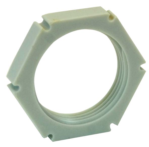 10060773 LOCKNUT, M25 GREY POLYAMIDE 10PK WISKA