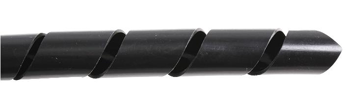 SW20MMBLK25M SPIRAL WRAP 20MM BLACK 25M CONCORDIA TECHNOLOGIES