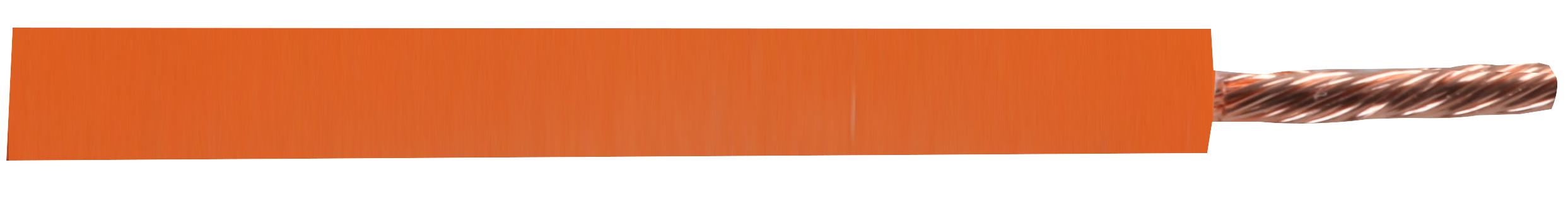 PEL01854 CBL SINGLE CORE H05Z-K 2.50MM ORG 100M PRO ELEC